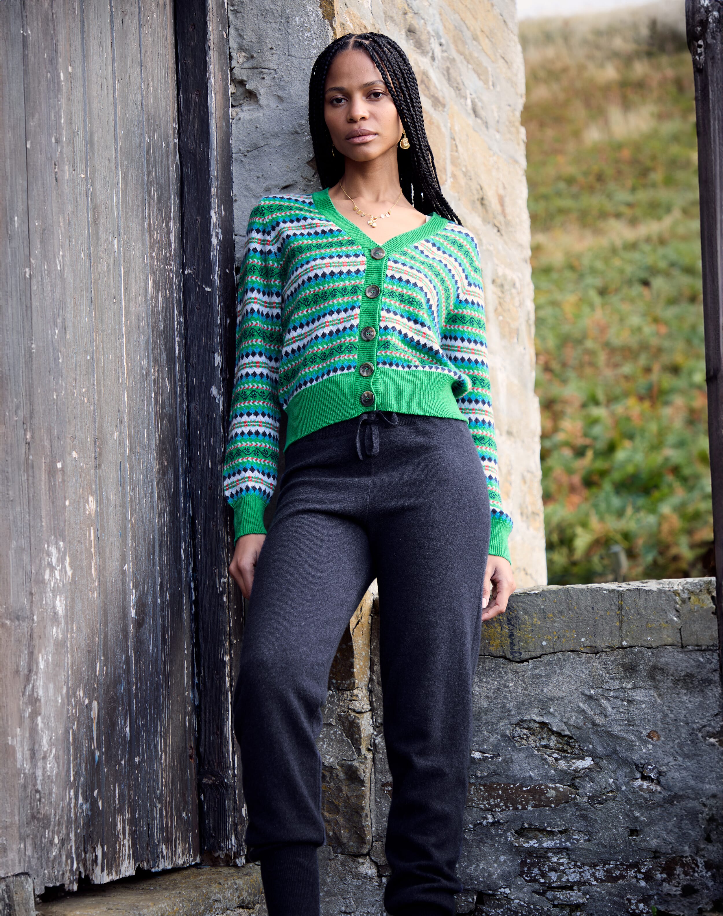 Cashmere Pull On Joggers