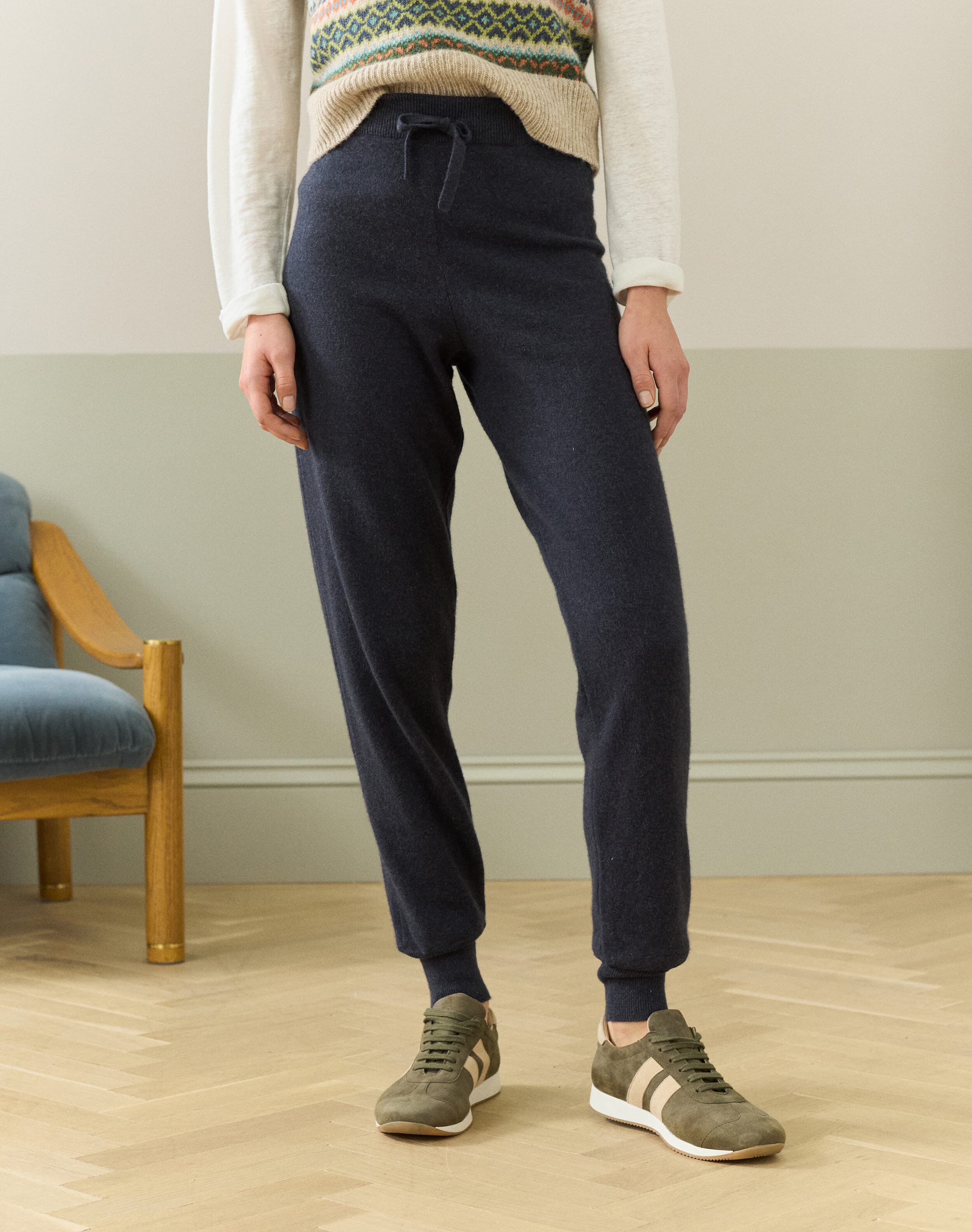 Cashmere Pull On Joggers