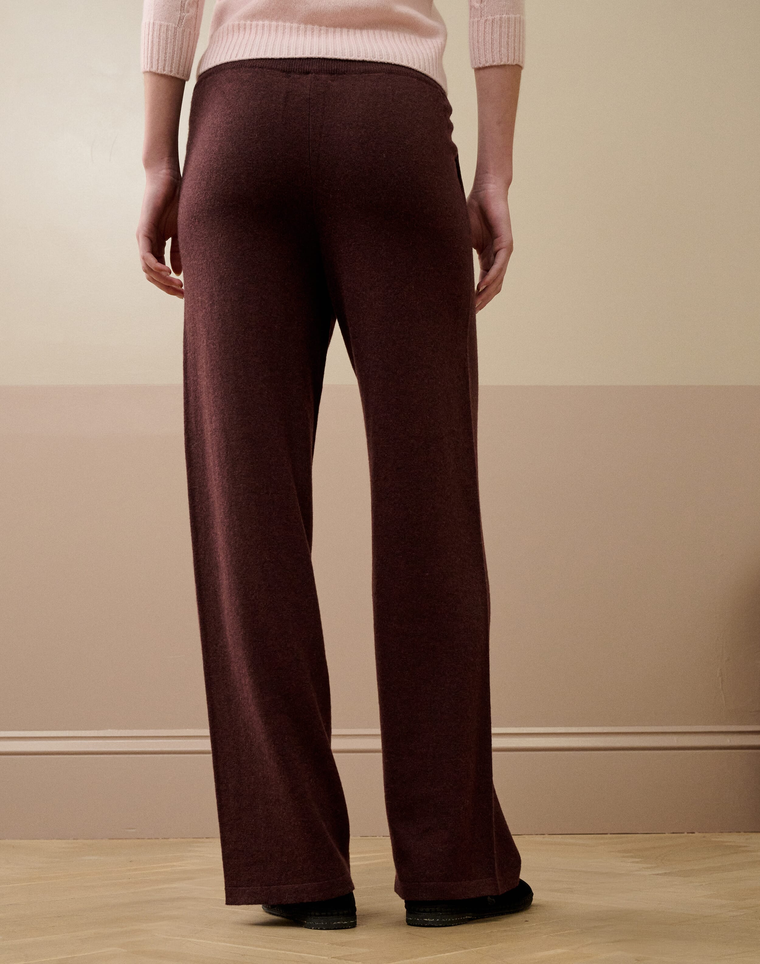 Cashmere Pull On Trousers